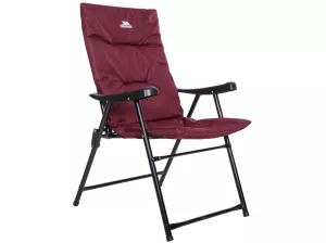 5: Trespass Paddy - Camping stol - Foldbar - Stål ramme - Rødbrun