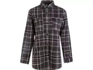 2: Whistler - Milly W Checked Fleece Shirt - Skjorte dame - Black - Str. 46