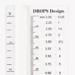 9: Drops Design Strikkepindemåler 2.00 til 12.00 mm (0 til 17 US)