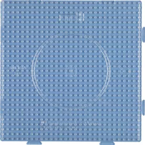 5: Hama Midi Perleplade Samleplade Firkant Transparent 14,5x14,5cm - 1 st