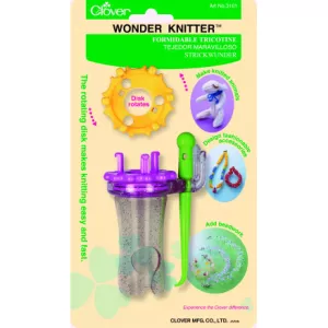 1: Clover Wonder Knitter / Strikkelise / Strikkedukke