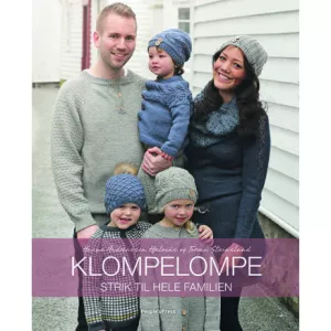 1: Klompelompe Strik til hele familien - Bog af Hanne Andreassen Hjelmås