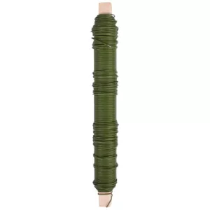 9: Ståltråd/Bindetråd Grøn 0,65mm 100g