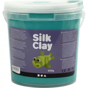 11: Silk ClayÂ®, grøn, 650 g/ 1 spand
