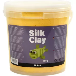 9: Silk ClayÂ®, gul, 650 g/ 1 spand