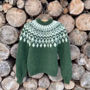 13: Efterårs Sweater af Knit by Nees - Garnpakke til Efterårs Sweater Str. - Large