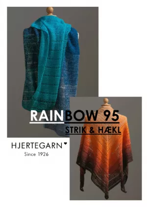 6: Strikkehæfte - Rainbow 95 - Strik & Hækl