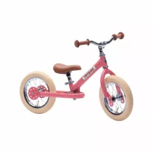 14: TRYBIKE - Balancecykel, To Hjul, Vintage Rosa