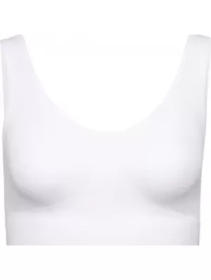 3: Decoy BH top med brede stropper i hvid til kvinder XL Hvid