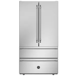 7: Bertazzoni REF904FFNXTC Heritage Side-by-side køleskab/fryser + ismaskine