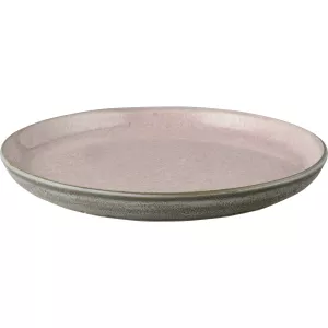3: Bitz Gastro tallerken 21 cm grå/rosa