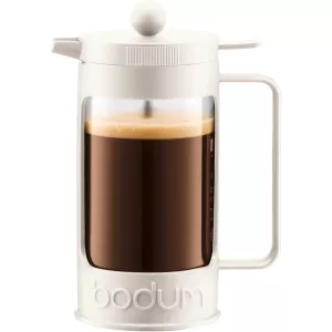 12: Bodum BEAN Kaffebrygger, 3 kopper/0,35 l - hvid