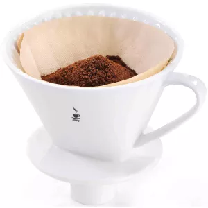 1: GEFU Kaffefilter porcelæn str. 4