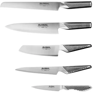8: Global Knivsæt med 5 knive