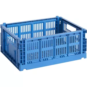 1: HAY Colour Crate opbevaringskasse, medium, electric blue