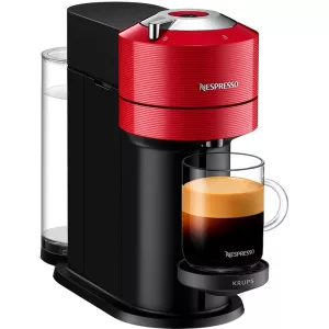 7: Nespresso Essenza Mini kaffemaskine, 0,6 liter, rød