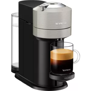 10: Nespresso Vertuo Next kaffemaskine, 1,1 liter, lysegrå