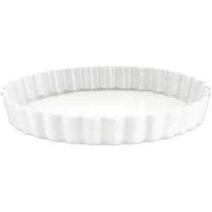 4: Pillivuyt Pillivuyt tærteform, rund, hvid Ø 27,5 cm