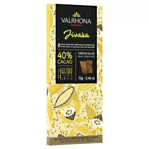 3: Valrhona Jivara 40% chokoladebar, 70 g