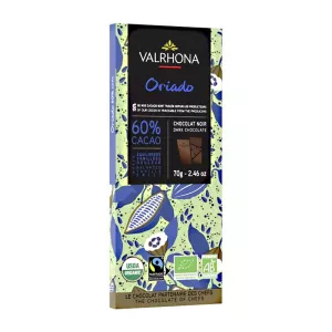 8: Valrhona Oriado 60% chokoladebar, 70 g