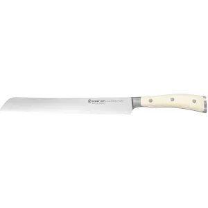1: Wüsthof Classic Ikon brødkniv hvid 23 cm.