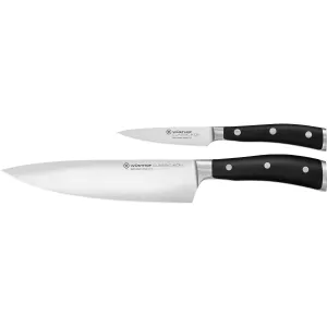 4: Wüsthof Classic Ikon knivsæt 2 dele , urtekniv og kokkekniv