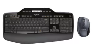 5: Logitech Wireless Desktop MK710 Trådløs Tastatur og mus-sæt. Nordisk.