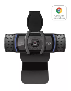 6: Logitech HD Pro Webcam C920S. Kablet Logitech Webkamera på 1920 x 1080.