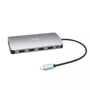3: i-Tec USB-C Metal Nano 3x Display. 100W Dockingstation.