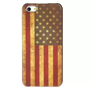 10: USA flag. Retro cover til iPhone 5/5S/SE.