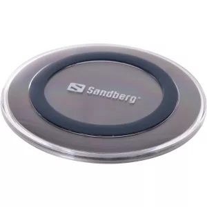 4: Sandberg Wireless Charger Pad. Fed trådløs oplader. 5W.