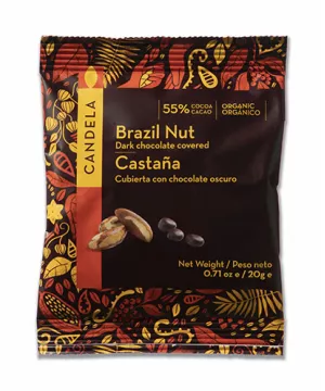 9: CANDELA - Økologisk Chokolade Overtrukket Paranødder