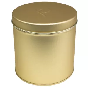5: puremetics - Guldfarvet Metaldåse