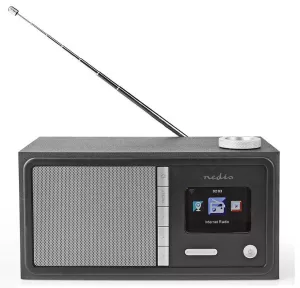 6: Internet radio med FM/DAB+/Bluetooth, Sort