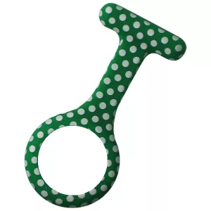 1: Cover til silikone sygeplejeure - Julecover grønt