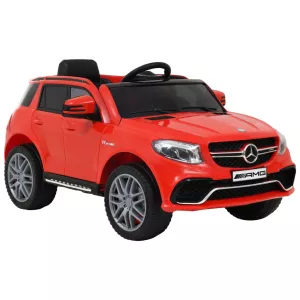 8: vidaXL børnebil i plastik Mercedes Benz GLE63S rød
