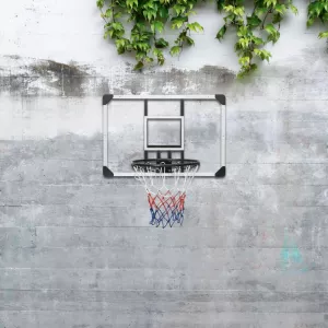 11: vidaXL basketballkurv med plade 90x60x2,5 cm polycarbonat transparent