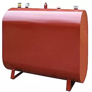 6: Oval olietank 1200 liter rød - C3