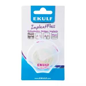 11: Ekulf ImplantFloss - 50 stk
