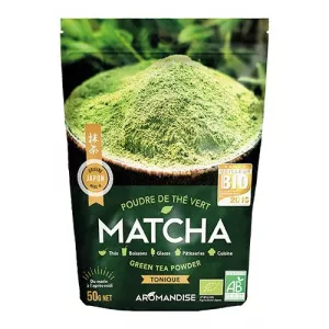 8: Matcha te (green tea powder) Ø