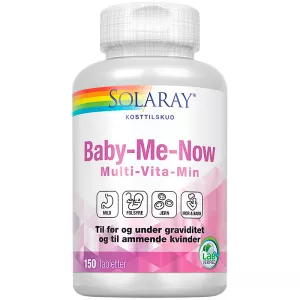 4: Solaray Baby-Me-Now Multivitamin 150 tabletter