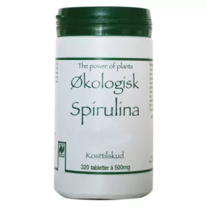 9: Spirulina Ø 500 mg - 320 tabl.