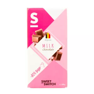 10: Sweet Switch Mælkechokolade sukkerreduceret - 100 g