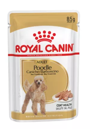 11: Royal Canin vådfoder Poodle / Puddel. Adult - over 10 måneder. 12x85g.