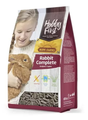 9: Hobby First Rabbit Complete. Fuldfoder. 3kg.