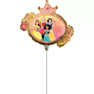 7: Folie ballon - Mini Shape - Disney prinsesser