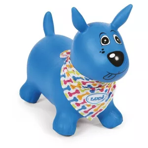 6: Hoppedyr fra Ludi -  Hund, Blå