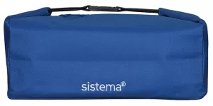 9: Køletaske fra Sistema - Lunch Bag Bento To Go - Blue