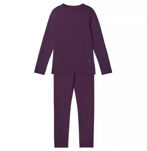 4: Thermo undertøj i uld/bambus fra Reima - Taitoa Purple