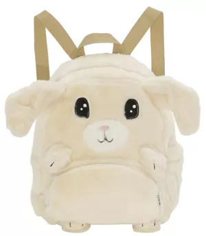 1: Molo Rygsæk Furry Bag Pearled Ivory